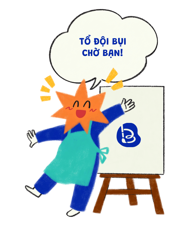 Mascot Mỹ Thuật Bụi