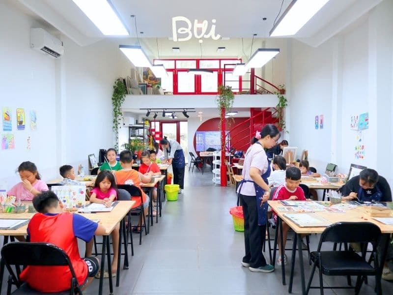 Lớp dạy vẽ cho bé ở Gò Vấp - Môi trường sáng tạo, học hiệu quả
