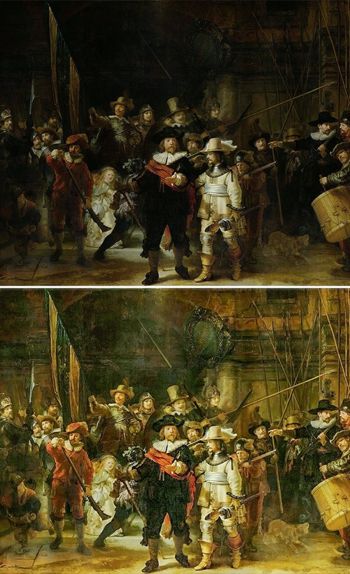 Bức tranh The Night Watch của họa sĩ Hà Lan - Rembrandt van Rijn Bức tranh The Night Watch của họa sĩ Hà Lan - Rembrandt van Rijn