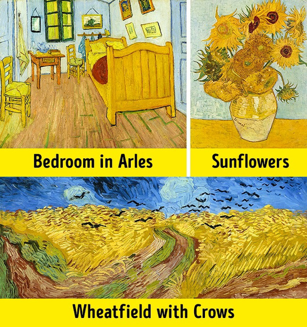 Van Gogh bị "nghiện" màu vàng để bớt cô đơn Van Gogh bị "nghiện" màu vàng để bớt cô đơn