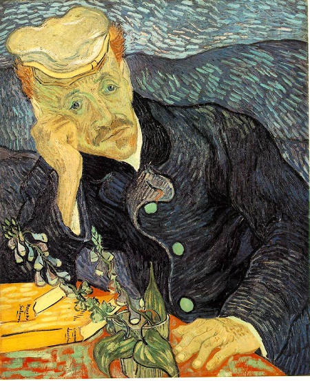 Bức họa "Chân dung Bác sĩ Gachet" Tác phẩm của Vincent van Gogh – Họa sĩ nổi tiếng người Hà Lan