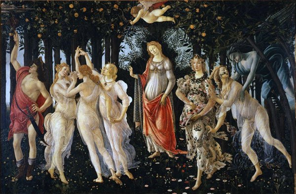Bức tranh “Primavera” của Sandro Botticelli