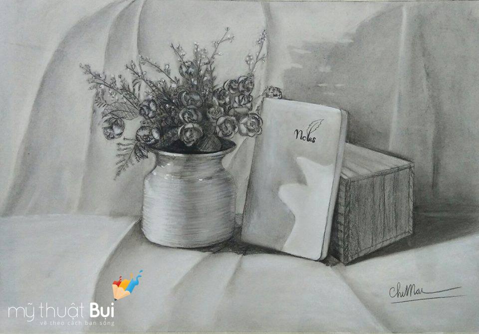 Bạn Trần Chi Mai Lớp Hình họa 05