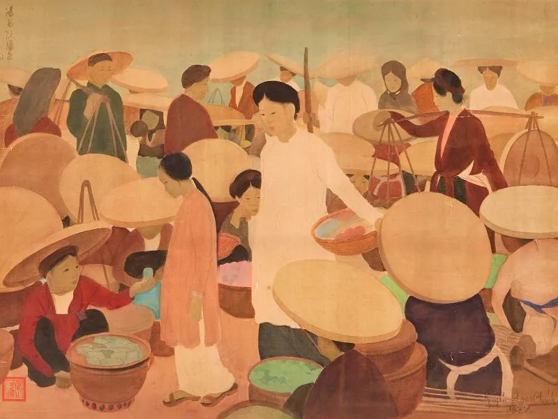 Tranh lụa của Nguyễn Phan Chánh