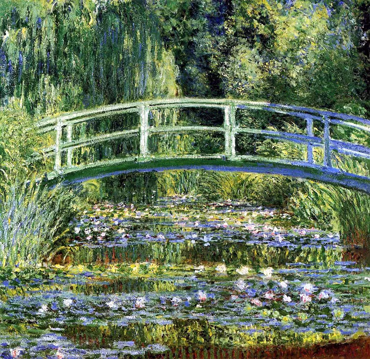 Tác phẩm Le Pont Japonais (Cây cầu Nhật Bản) - Claude Monet
