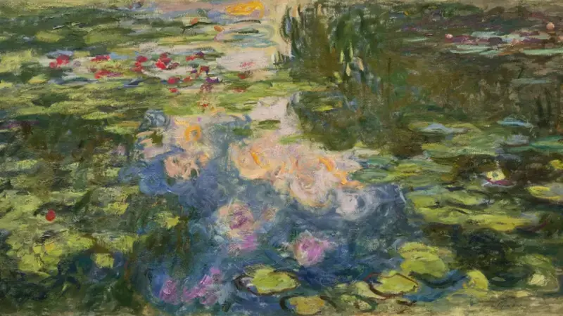 Tác phẩm Water Lilies (Hoa súng), loạt tranh 1897 - 1926