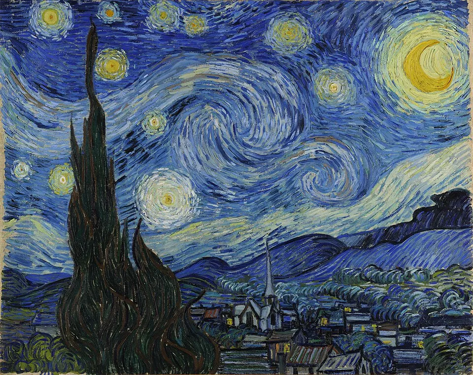 Bức tranh đêm đầy sao (La Nuit étoilée) - Vincent van Gogh
