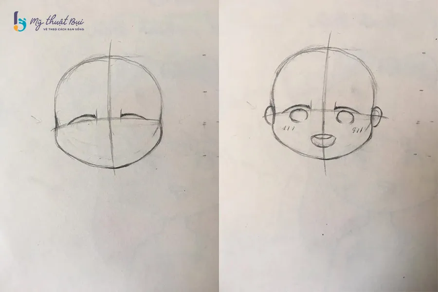 Vẽ mặt Chibi Vẽ mặt Chibi