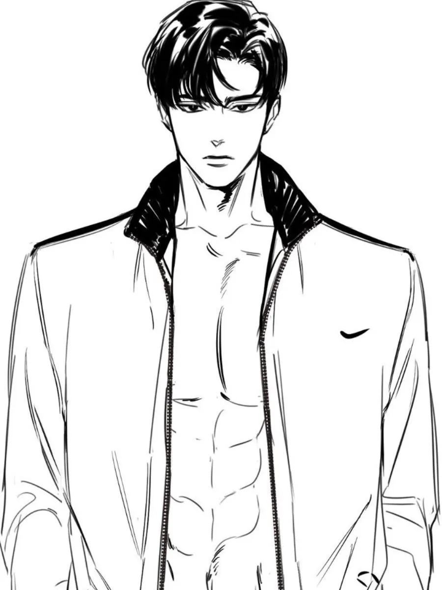 Tranh vẽ anime nam body 6 múi Tranh vẽ anime nam body 6 múi