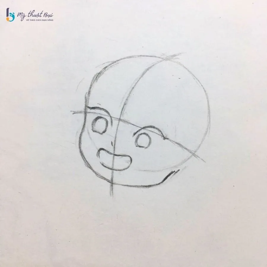 Vẽ đường mũi và miệng anime nam cute Vẽ đường mũi và miệng anime nam cute