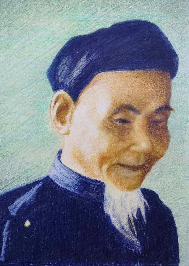 Tranh vẽ chân dung ông