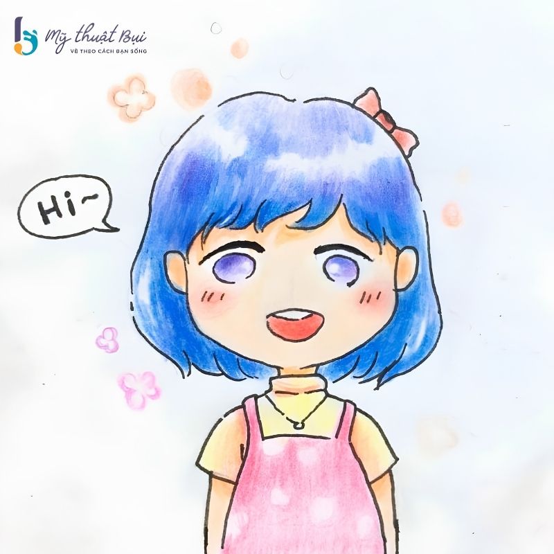 Hướng dẫn cách vẽ chibi nữ đơn giản siêu cute Hướng dẫn cách vẽ chibi nữ đơn giản siêu cute