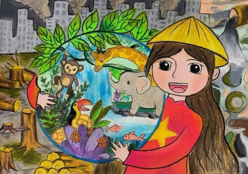 Vẽ bảo vệ động vật Vẽ bảo vệ động vật