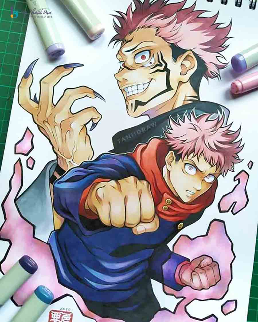 Tranh anime nam