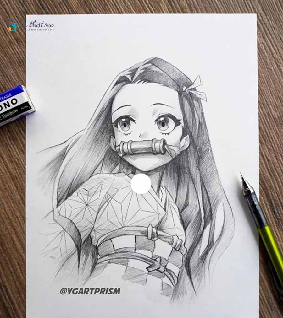 Tranh anime vẽ