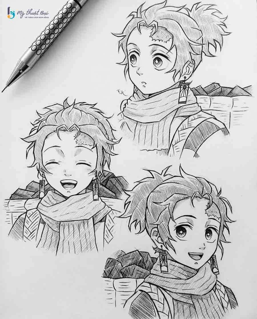 Vẽ mũi anime