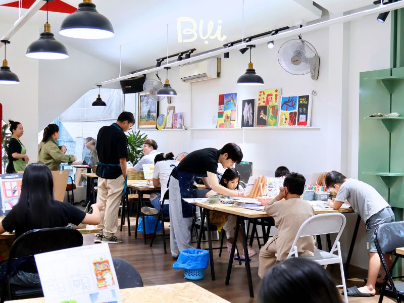 Lộ trình học vẽ tại lớp Bụi Nhỏ Tân Bình