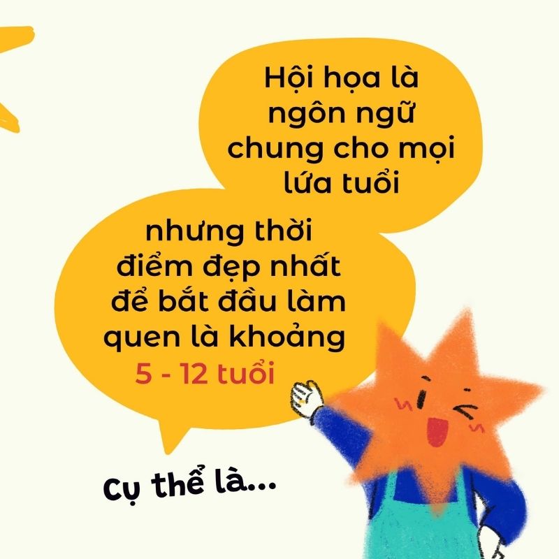 Lợi ích khi cho bé học vẽ từ sớm