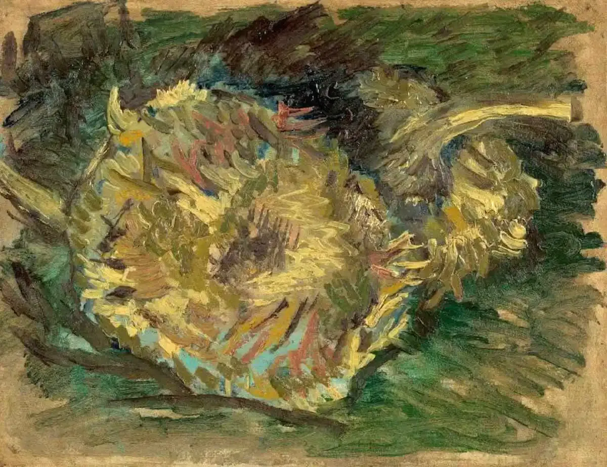 Hoa hướng dương tách hạt - Paris, 1887