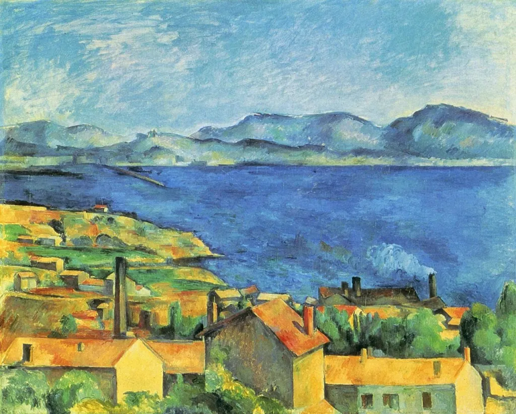Tác phẩm The Bay of Marseille, Seen from L'Estaque, Paul Cézanne