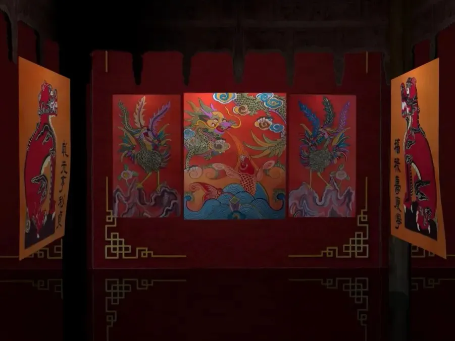 Triển lãm không gian tranh bộ Kim Hoàng Triển lãm không gian tranh bộ Kim Hoàng