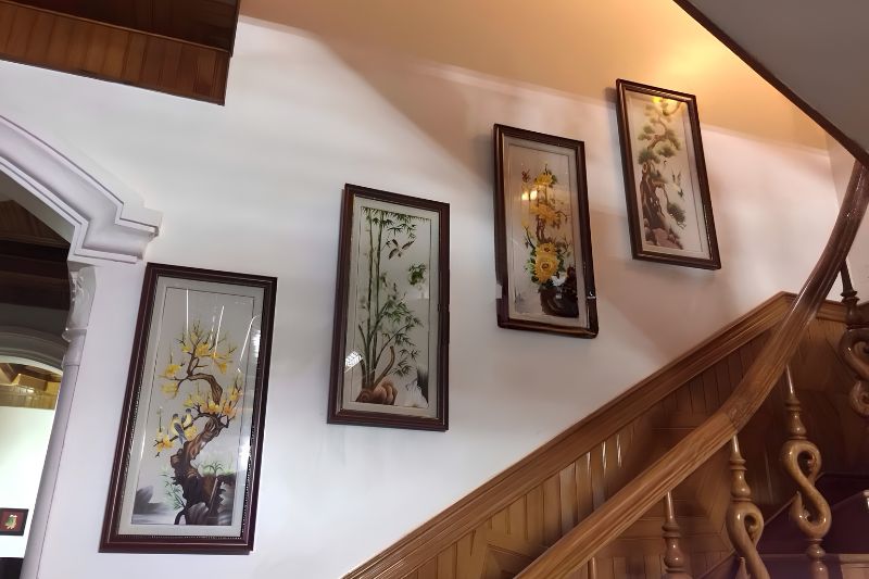 Vị trí treo tranh tùng cúc trúc mai trong nhà