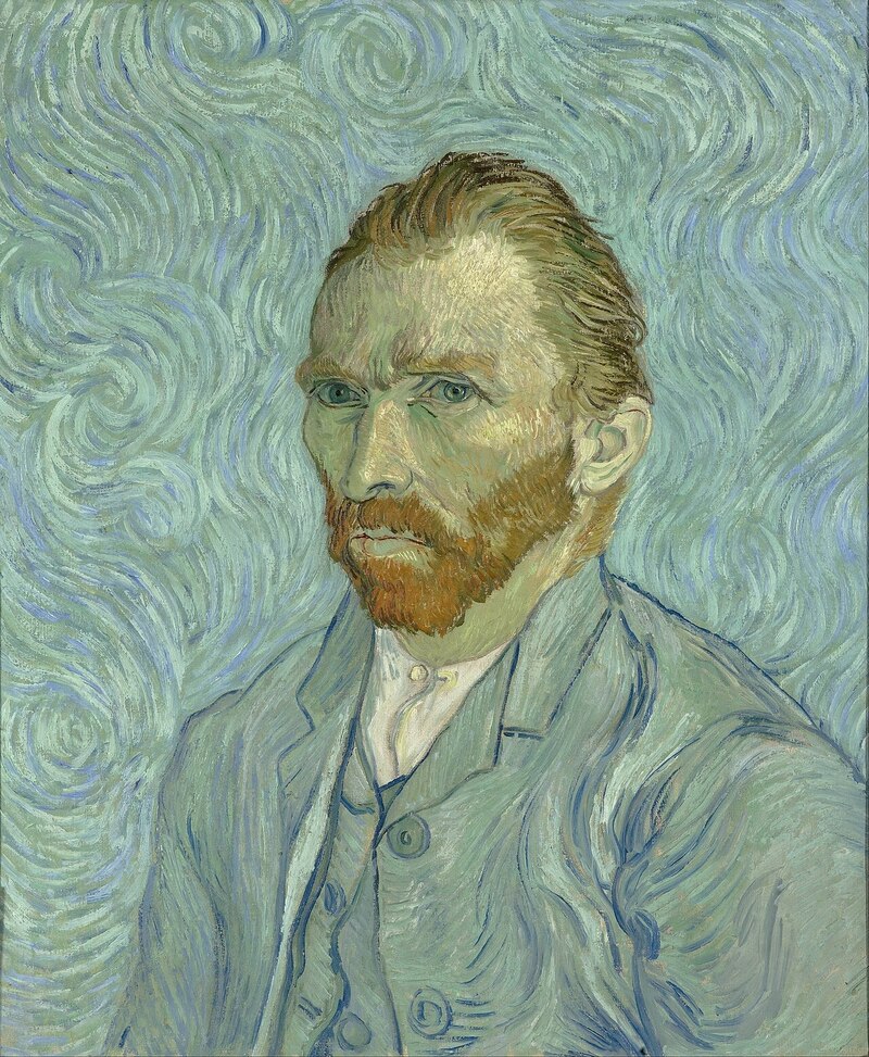 Chân dung tự họa 1889 (Self-Portrait, September 1889, Musée d'Orsay)
