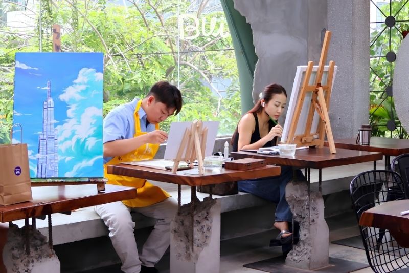 Ngôi nhà Mỹ thuật Bụi