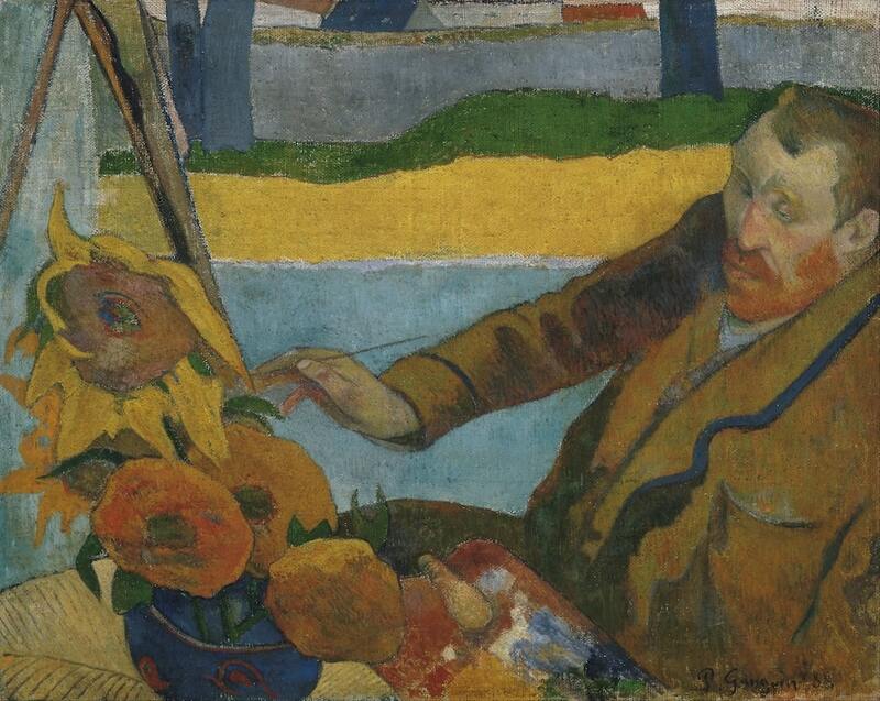 Bức "Người vẽ Hoa Hướng Dương" của Paul Gauguin (1888)