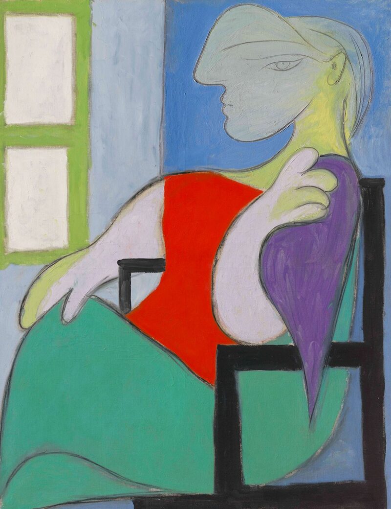Femme assise près d'une fenêtre (Marie-Thérèse)