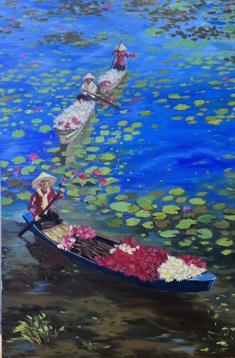 Tranh sơn dầu phong cảnh
